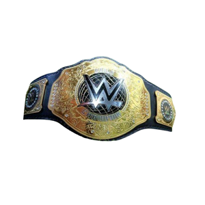 Ceinture de champion du monde WWE personnalisable, ceinture sportive de haute qualité or et noir, ceinture de titre personnalisée, éditions de collection - Product Image 6
