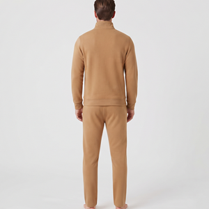 Conjunto Deportivo de Dos Piezas de Algodón de la Mejor Calidad al por Mayor, Traje Deportivo para Correr al por Mayor, OEM, Traje Deportivo Moderno para Hombre - Product Image 3