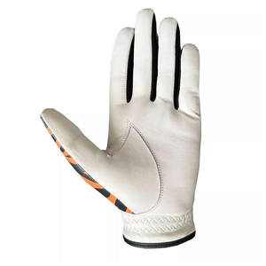 JNM SAFETY ถุงมือกอล์ฟลายพิมพ์สำหรับผู้ชาย หนังคาเบรตต้า น้ำหนักเบา กันลื่น ดูดซับความชื้น ปิดด้วยซิป สำหรับกิจกรรมกลางแจ้ง - Product Image 3