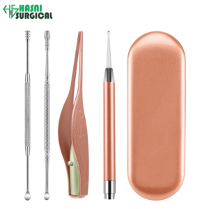 Juego de Herramientas de Alta Calidad para la Eliminación de Cera de Oídos, Pinzas de Acero Alemán y Kit de Limpieza de Oídos en Espiral, Instrumentos Quirúrgicos - Product Image 1