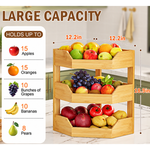 Étagère à légumes pour le rangement de la cuisine - Product Image 4