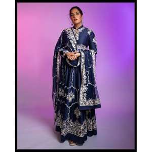 Robes de soirée de créateur, magnifique robe et dupatta pour les occasions spéciales - Product Image 6
