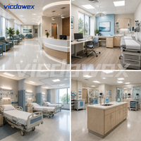 Clinique en conteneur préfabriqué VICDOWEX pour camp de construction et utilisation médicale en zone isolée