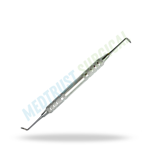 Elevador dental Crossley Rabbit de doble punta, tamaño estándar, instrumento quirúrgico dental para separación de dientes - Product Image 4