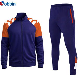 Conjunto de Ropa Deportiva de Diseño Personalizado de Alta Calidad, Chaqueta de Fútbol para Hombre, Trajes Deportivos de 2 Piezas, Ropa de Entrenamiento de Fútbol, Traje Deportivo Juvenil - Product Image 1