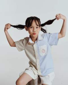 Unisex High Quality 100% Cotton Oxford Fabric Machine Embroidery Autumn Short Clothing Sets for <b>Baby</b> Girls Boys Age Group Jin - Product Image 4