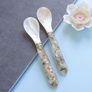 Juego de Cucharas de Resina Epoxi Coloridas, Cucharas Decorativas para Postre y Helado, Juego de Cucharas de Resina Multicolor - Product Image 4