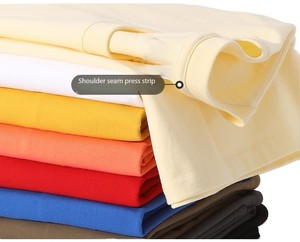 เสื้อยืดแขนสั้นทรงโอเวอร์ไซส์ผ้าคอตตอนหนา 260GSM ปักโลโก้ตามสั่ง ผลิตในโรงงานบังกลาเทศ ราคาโรงงาน รับผลิตแบบ OEM - Product Image 5