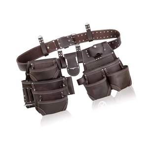 Professional Best Quality Tool Bag With Belt for Sale Premium Quality Men's PU Leather Tool <b>Kit</b> Belts - Product Image 6