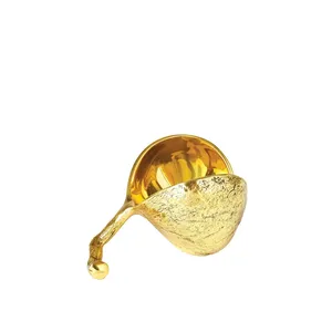 Bol en métal de luxe moderne, pièce décorative haut de gamme pour l'aménagement intérieur haut de gamme, fabriqué par Zahid Exports, grand grossiste, plaqué. - Product Image 6