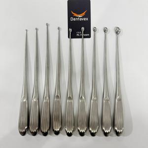 Premium Quality Volkmann Bone Curette Set 9 Pcs German Steel Manual Orthopedic <b>Surgical</b> <b>Instruments</b> Machinery General Surgery CE - Product Image 1