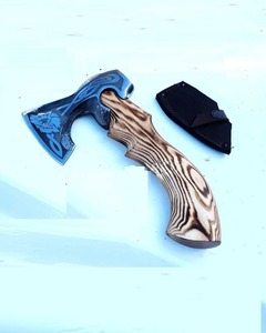 Hacha Vikinga Personalizada |   Hacha de Acero al Carbono Forjada a Mano con Mango de Madera de Palisandro |   Regalo Hecho a Mano para Esposo - Product Image 2