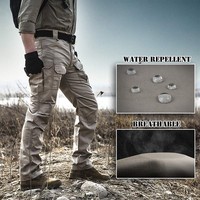 Pantalon de travail multi-poches pour homme de haute qualité, imperméable, séchage rapide, style décontracté, pantalon cargo pour homme