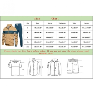 Conjunto Deportivo de Pantalones y Sudadera con Capucha para Hombre, Reversible, Transpirable, Ecológico, Ligero, de Poliéster/Algodón - Product Image 6