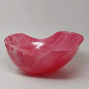 Bol de service en résine coréenne de qualité supérieure, poli, durable, vaisselle personnalisée, vaisselle de table, bol de service pour aliments et fruits - Product Image 5