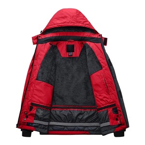 Chaqueta Softshell Cortavientos para Hombre, Otoño Invierno, Chaqueta Térmica Ligera y Resistente al Viento para Senderismo y Entrenamiento - Product Image 4