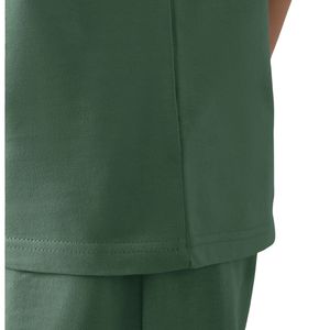 Wholesale Custom Women Yoga Tracksuit Solid Color Loose Fit <b>Sweatshirt</b> Jogger Pants Fitness Two Piece Activewear Set - Product Image 3