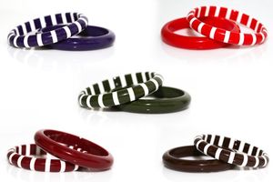 Designer Resin <b>Bangle</b> Set for Women, Handmade Colorful Jewelry Bracelets with Elegant Patterns for Party, Wedding and Festive - Product Image 2