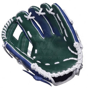 Gants de baseball en cuir souple avec poche renforcée pour attraper, lancer et entraîner en extérieur - Product Image 4