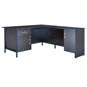 Escritorios de oficina tradicionales directos del fabricante en cantidad razonable de la India Material de vidrio Diseño convertible extensible - Product Image 1