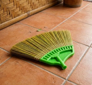 Natural Plant <b>Material</b> Soft Bristle Handheld <b>Sewing</b> Broom Replacement Head Eco-Friendly Indoor Outdoor Floor Cleaning Indonesian - Product Image 2