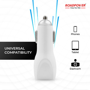 ROADPOWER (RP-MY-112) ที่ชาร์จในรถยนต์แบบ USB คู่ 2.4A พร้อมสายดาต้า และรองรับการใช้งานทั่วไป พร้อมระบบป้องกันอัจฉริยะ - Product Image 3