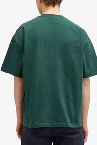 Camiseta Oversize Negra para Hombre, de Peso Pesado, con Lavado Ácido y Gráficos Vintage, Personalizada, para Venta al por Mayor OEM, con Impresión DTG - Product Image 3