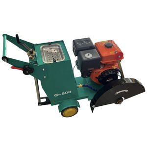 เครื่องตัดคอนกรีต Q500A 500มม. ทนทานเครื่องตัดพื้นยางมะตอยเครื่องยนต์เบนซินตัวเลือกประสิทธิภาพสูง13-15HP การตัด180มม. - Product Image 1