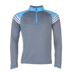 Gaelic Sports Club Winter Half Zip Track Jacket Chaqueta de calentamiento de entrenamiento de secado rápido ecológica personalizada para hombres - Product Image 2