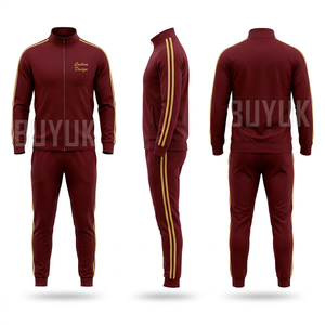Ensemble de survêtement gris violet à blocs de couleur, manches longues, fermeture éclair frontale, logo, style sportif décontracté, vêtement d'automne, coupe régulière, pantalon de jogging - Product Image 4