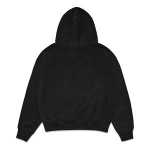 Tissu polaire épais en coton respirant et écologique 450 g/m² pour l'hiver, personnalisé OEM, avec impression numérique et broderie, coupe oversize - Product Image 6