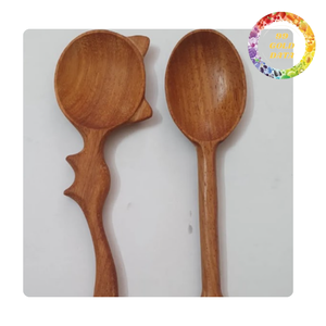 Cuchara de Madera Hecha a Mano, Ecológica y Natural, para Cocina, Café, Té y Postres, Fabricante OEM ODM Directo de Fábrica - Product Image 6