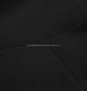 Sweat à capuche tendance, épaules dénudées, pull-over épais, couleur unie, à capuche, ample, logo imprimé, grande taille, vêtements de travail - Product Image 4
