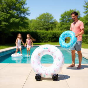 MAGIC TUBES 81CM 8A+ Bouées de natation gonflables en PVC avec roues pour enfant - Pratiques et amusantes ! - Product Image 2