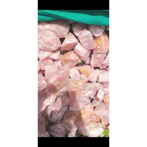 Piedras de Cuarzo Rosa al por Mayor, Minerales en Bruto, Cristales, Piedras Crudas para Productos de Piedras Semipreciosas, Fabricación de Joyería - Product Image 2
