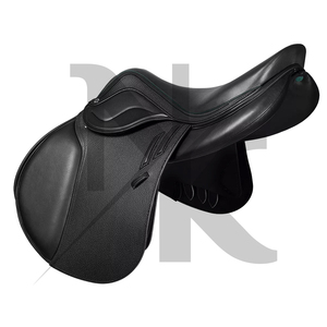 High Quality Durable <b>Soft</b> Genuine Leather Dressage Saddle Wood Tree Luxury English Horse Racing Equestrian Products - Product Image 6