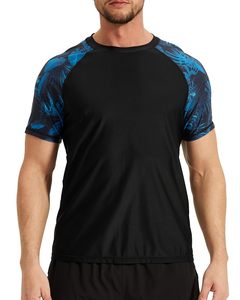 Chemise de bain à manches courtes, protection solaire, séchage rapide, légère, pour la natation, le surf, la plage, les activités de plein air - Product Image 1