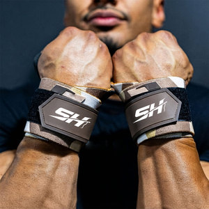 Brown Color Deadlifting Wrist Wraps Best Selling Modern Design <b>Straps</b> With Custom Designed Logo Wholesale Cheap Price Wraps - Product Image 6