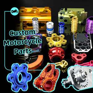 Fábrica de mecanizado CNC para motocicleta, giro de molino CNC para soporte de suspensión, tubos de horquilla, soporte de Faro de carenado y elevadores extraíbles - Product Image 1