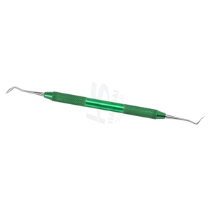 Kit d'instruments de modelage en résine composite dentaire de qualité supérieure |   Poignée en acier inoxydable avec coussinets en mousse sculptée (grands/petits) réparateurs - Product Image 3