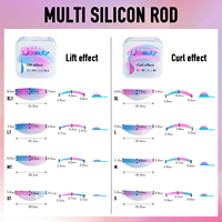 Kit de rehaussement et teinture de cils en gros pour usage domestique, kit de teinture semi-permanente pour sourcils et cils, gel teinté hybride, marque privée