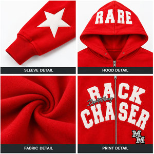 Nouvel article : Sweat à capuche pour homme avec logo de marque personnalisé, design professionnel, en coton mélangé, style urbain haut de gamme - Product Image 6