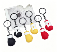 Nouveau Porte-clés Pendentif Mini Gants de Boxe en PVC de Simulation Écologique, Qualité Supérieure, Durable, pour Entraînement de Combat Sanda