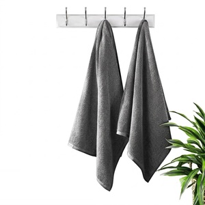 Toalla de Baño Rosa Sólida Premium de Secado Rápido, Toallas Grandes para Manos, Súper Suaves y Transpirables, para Baño y Ducha, Uso Doméstico, Venta al Por Mayor - Product Image 4