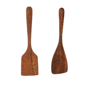 ช้อนไม้ ไม่ติดกระทะ ตะหลิวทำอาหารในครัวเรือน ทนความร้อน อุปกรณ์ครัว - Product Image 5