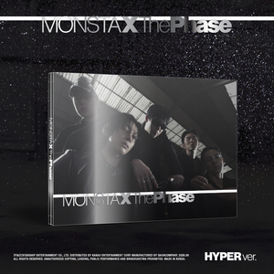 MONSTA X - [ THE PHASE ] มินิอัลบั้มชุดที่ 13 (HYPER Ver.) อัลบั้มซีดีเคป๊อปขายดีที่สุดในเกาหลีสำหรับทุกวัย - Product Image 3