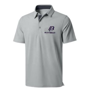 Camisa Premium para Hombre, 100% Algodón Piqué, Transpirable, con Logotipo Personalizado en la Parte Delantera, para Golf, Negocios, Casual, Manga Corta - Product Image 3