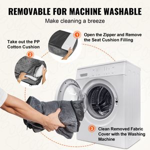 Rehausseur de siège auto pour chien avec poche de rangement, laisse de sécurité à clipser, lit rembourré en éponge et coton PP, housse pratique pour siège arrière de voiture pour animaux de compagnie - Product Image 5