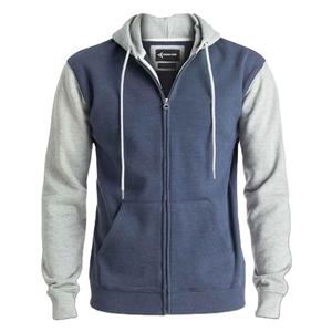 Sweat-shirts à fermeture éclair pour hommes, couleur unie, 100% coton molletonné, coupe classique, hiver, décontracté, service OEM, 500 grammes, streetwear, 300 grammes - Product Image 1