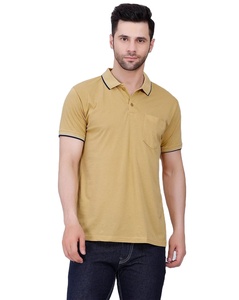 Men's Designer Short Sleeve Solid for Shirt High Quality <b>Custom</b> Embroidery Breathable Cotton/Bamboo Fiber 210g Hot Sell - Product Image 5